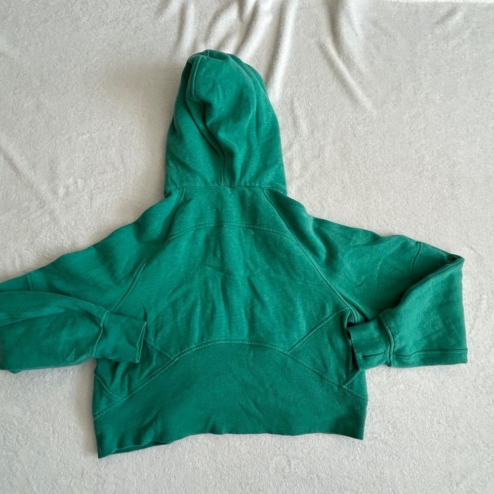 Lululemon Scuba Oversized 1/2 Zip Hoodie Heathered Maldives - Picture 10 of 10